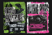 Grunge Gig Poster Template Pack, a Poster Template by Bornx Design (Thumbnail 2 of 9)