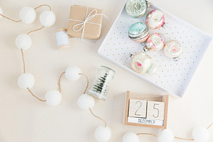 Pastel Winter Stock Image