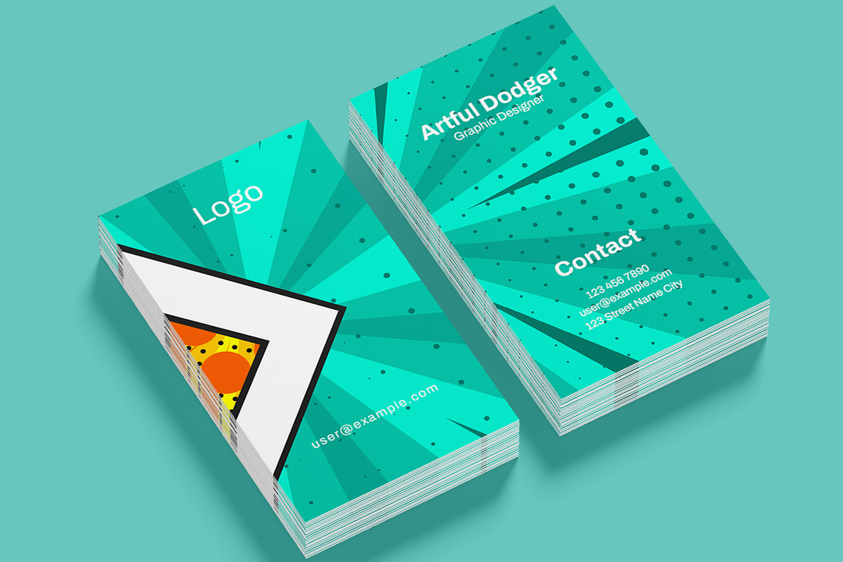 Graphic Designer Business Card, a Business Card Template by ContestDesign (Photo 2 of 2)