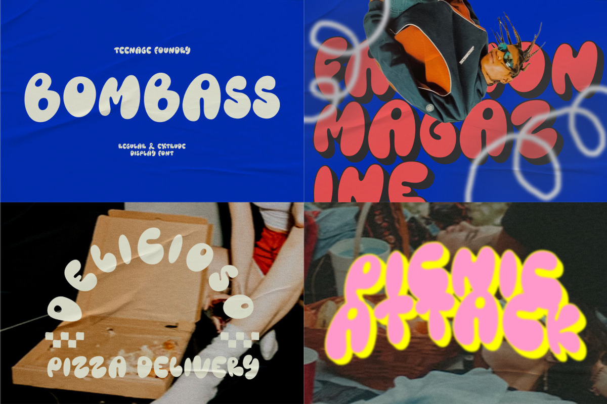 The Suprising Retro Font Bundle, a Sans Serif Font by TeenageFoundry (Photo 15 of 15)