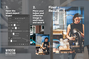 Window Reflection - Photoshop Effect