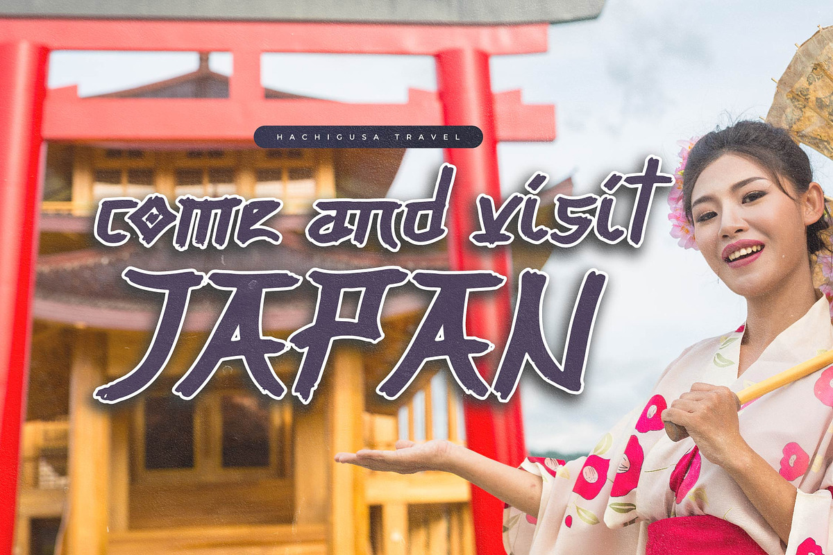 Soryu Maiden | Japanese Brush Font, a Handwritten Font by Denustudios (Photo 4 of 14)