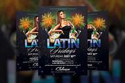 Latin Fridays Flyer Template, a Flyer Template by Creative Waffle (Thumbnail 1 of 5)