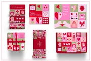 Happy Valentine's Abstract set, an Object Illustration by ArtPavo (Thumbnail 8 of 9)