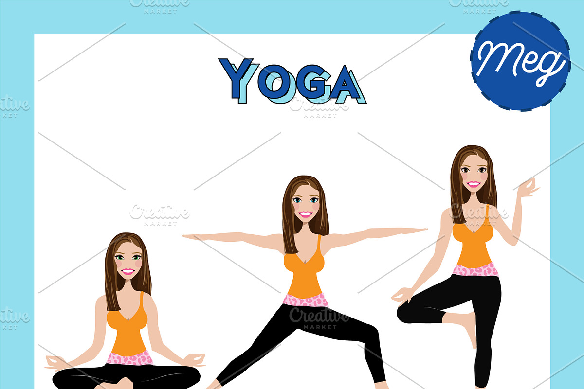 Yoga Teacher Portrait Creator, a Person Illustration by Lauren Lesley Studio (Photo 24 of 43)