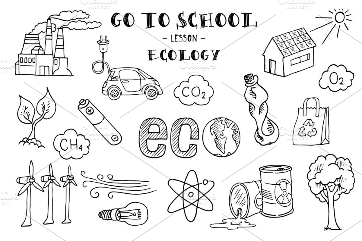 Go to School. Doodle set №2, an Education Illustration by WINS Doodle shop (Photo 9 of 10)