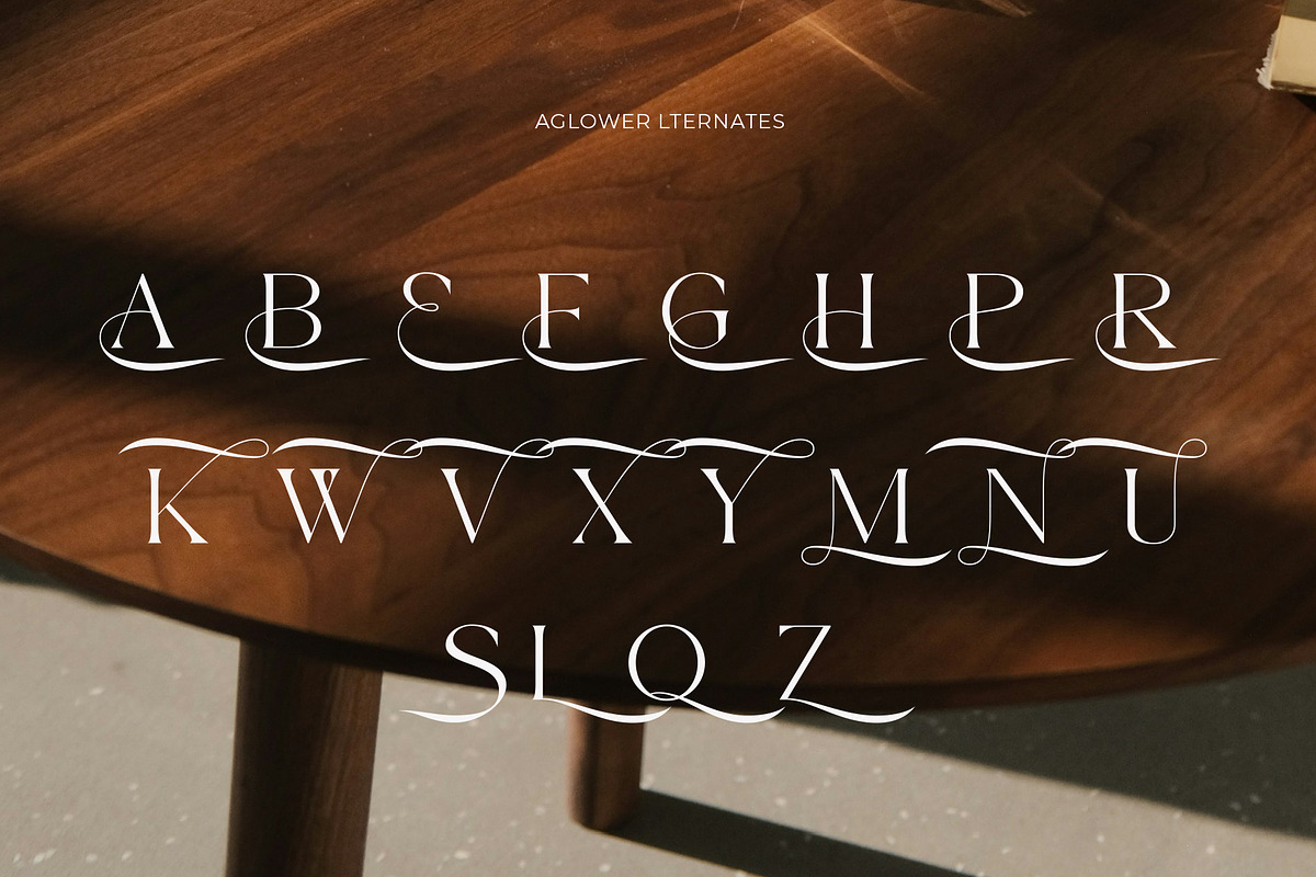 Glower - Elegant Serif Font, a Serif Font by Muflieart (Photo 10 of 10)