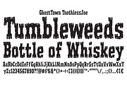 Ghost Town - old west poster font, a Slab Serif Font by Comicraft Fonts (Thumbnail 5 of 5)