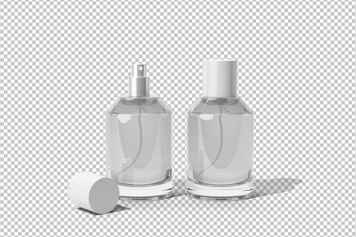 Perfume Bottle Mockup, a Cups & Container Mockup by Akebareee (Photo 2 of 3)