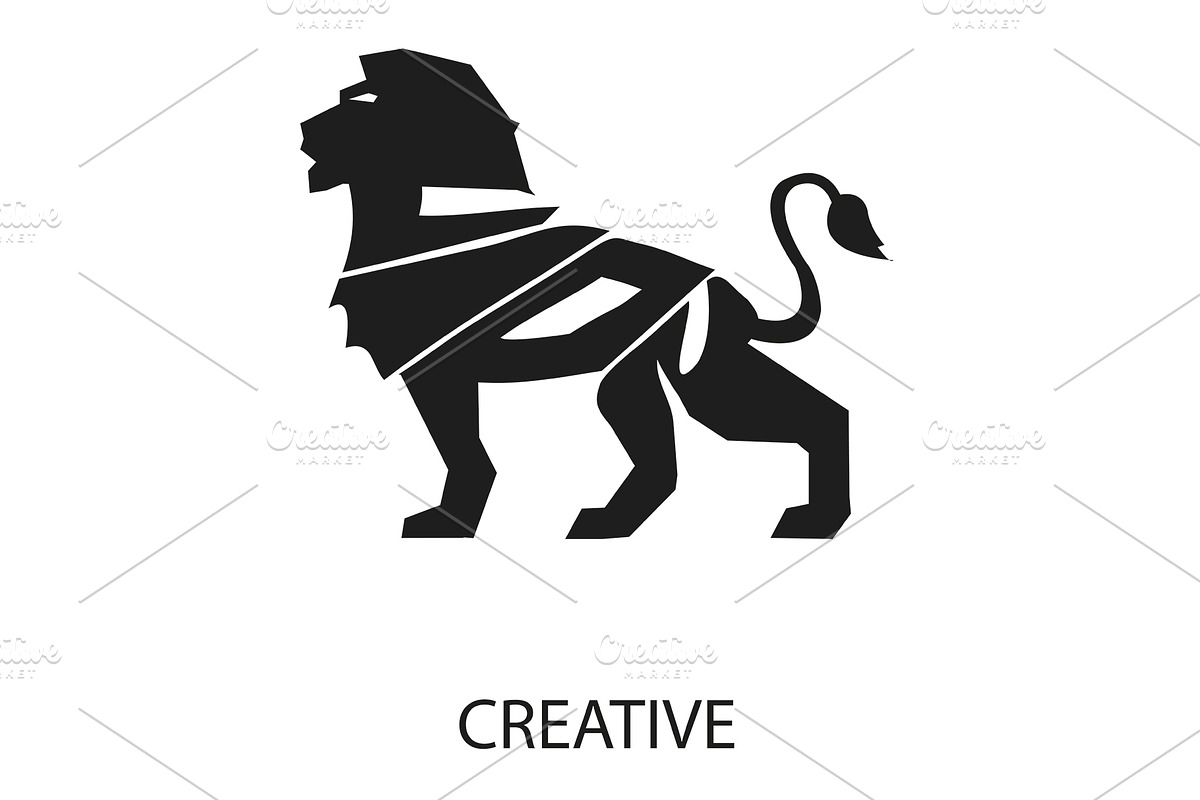 Creative Lion logo design, a Templates & Theme by Design4u_786 (Photo 5 of 6)