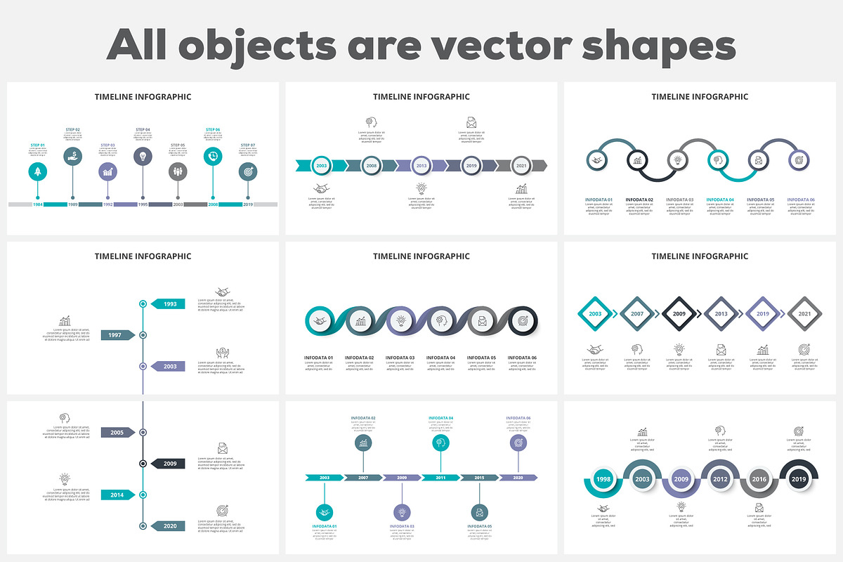 Timelines infographic presentations, a Presentation Template by Abert (Photo 6 of 7)
