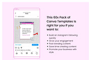 Retro Instagram Feed Canva Template, a Social Media Template by Cultive Creative (Thumbnail 2 of 14)