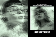 Moody Blurry Square, Poster Effect, a Layer Style Add-On by iDoodle Studio (Thumbnail 1 of 4)