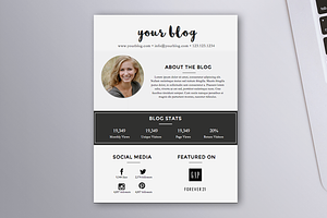 Media Kit Template MS Word
