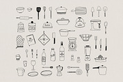 Kitchen Hand Drawn Illustrations, a Food Illustration by Irene Florentina Design (Thumbnail 2 of 4)