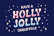 Christmas Statement – Bubble Font, a Sans Serif Font by Casloop Studio (Thumbnail 2 of 9)