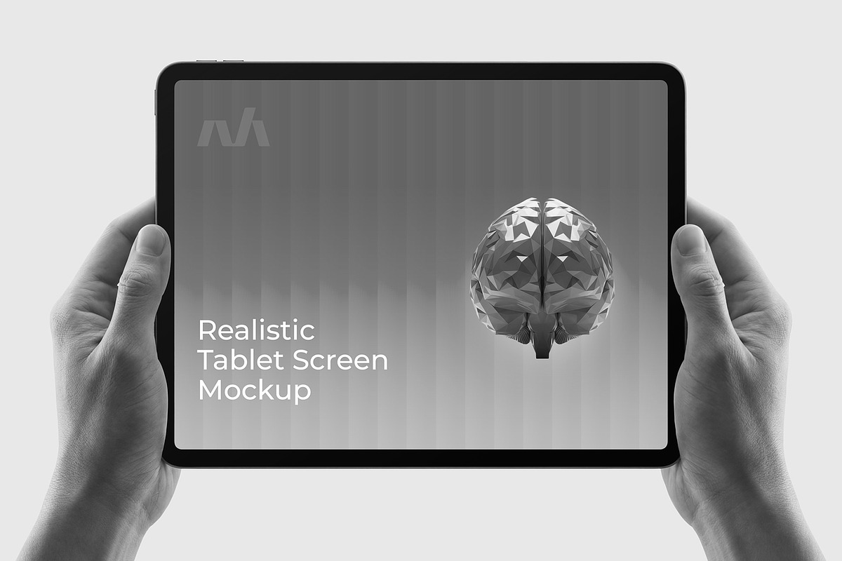 Realistic Tablet Screen Mockup, an iPad Mockup by graphypix (Photo 3 of 4)