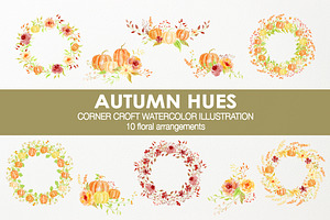 Autumn Hues Pumpkin Clipart