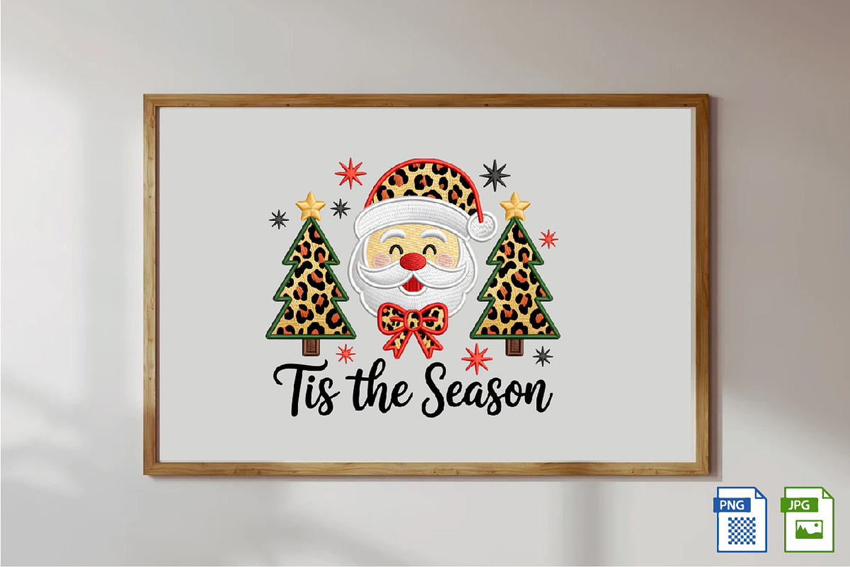 Leopard Santa Season PNG, an Object Graphic by SVGCuteShop (Photo 2 of 3)