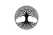 Tree of Life Circle SVG Bundle, an Illustration by Gfx_Store (Thumbnail 34 of 50)