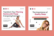 Health Tips Social Media Post, an UI Kit Template by CreativeShaper (Thumbnail 3 of 3)