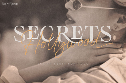 Hollywood Secrets | Font Duo