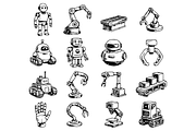 Robotics Automation Set, an Object Graphic by RT Studio (Thumbnail 2 of 4)