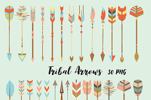 Tribal Arrows Clipart