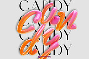 Candy Land 3D Letters and Font, a Font by Youandigraphics (Thumbnail 3 of 12)