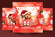 10 Christmas Party Flyer Bundle, a Flyer Template by RTXdesinger99 (Thumbnail 3 of 11)