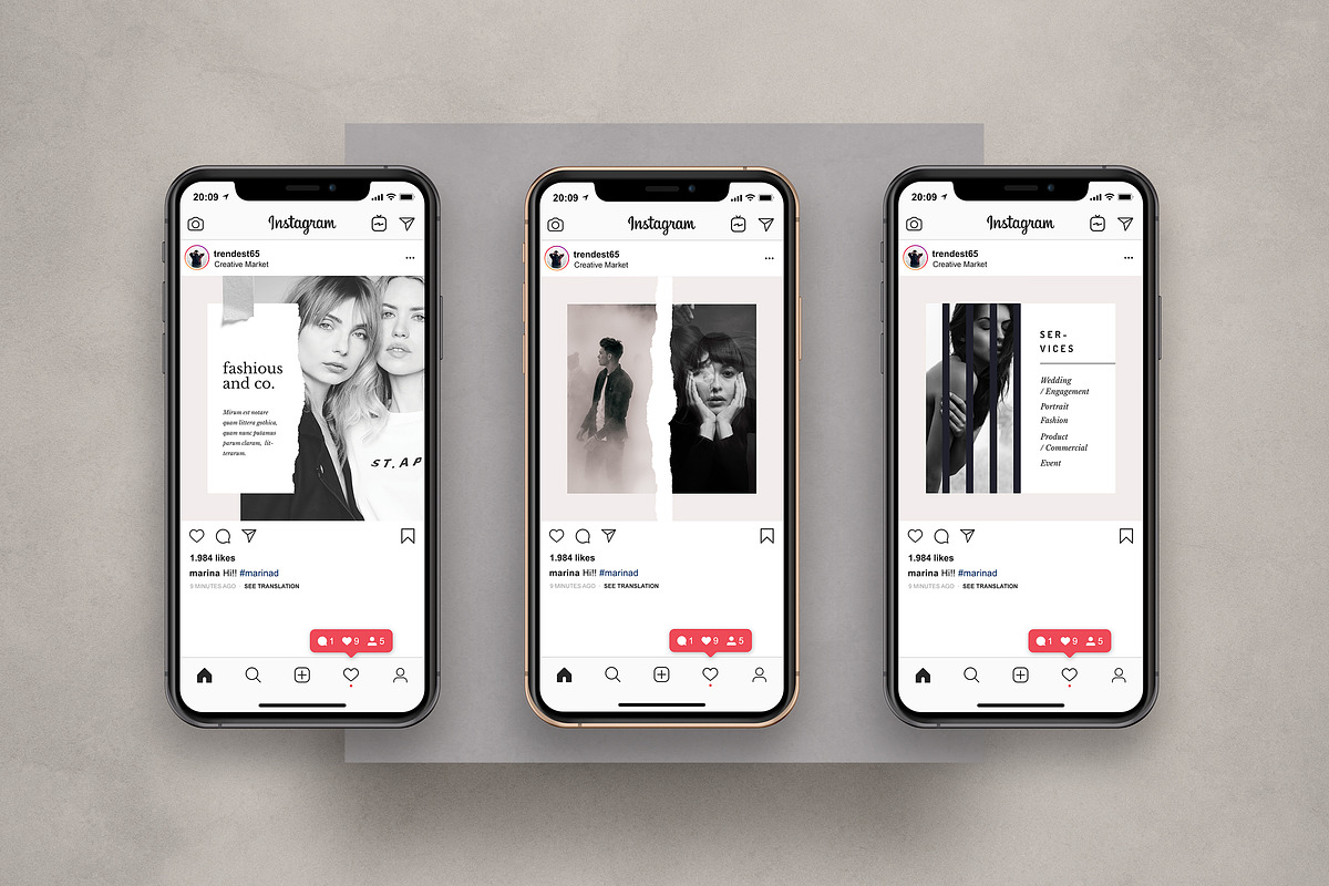 Mataura - Social Media Pack, a Social Media Template by Crevo Studio (Photo 6 of 11)