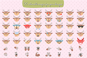Deer Emojis, an Emoji Icon by NatBurger (Thumbnail 2 of 4)