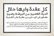 Tawasul - Arabic Font, a Handwritten Font by Mostafa El Abasiry (Thumbnail 7 of 8)