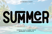 Summer, a Script Font by FreshTypeINK (Thumbnail 1 of 7)