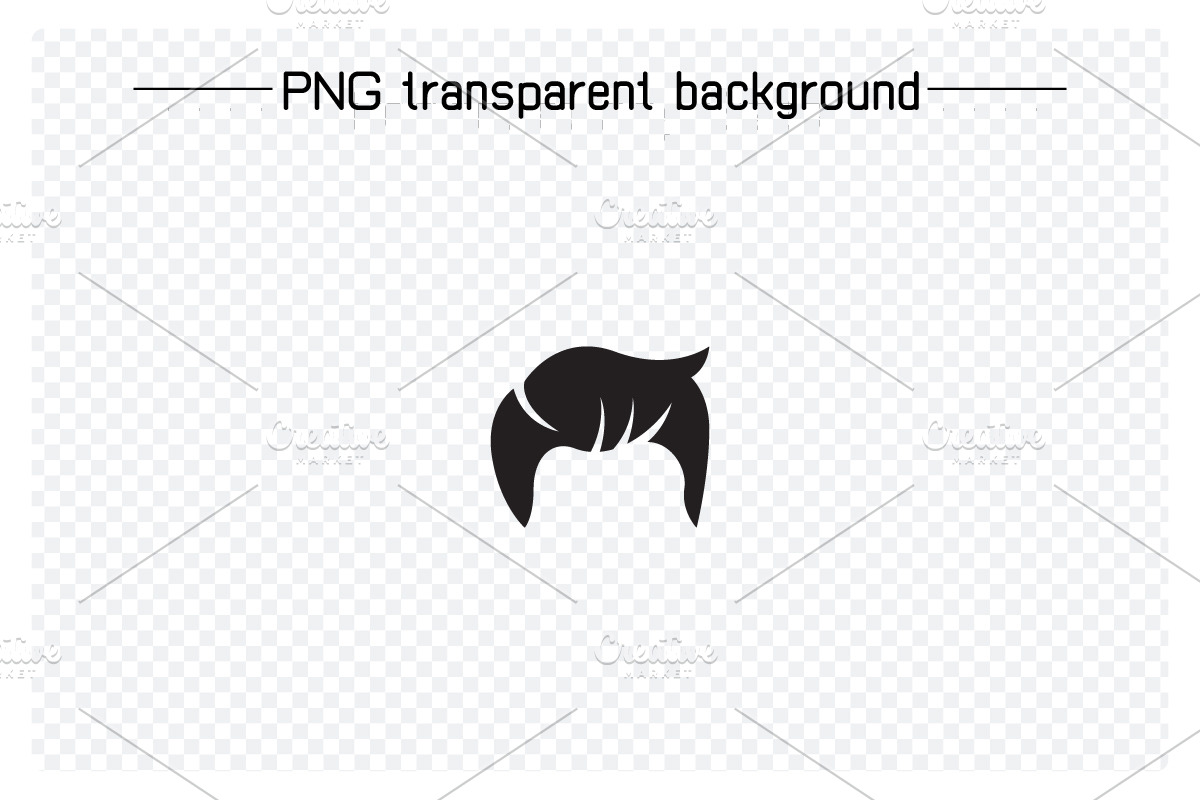 Hairstyle Illustrations Vector Set, a Person Illustration by Designfour (Photo 5 of 7)