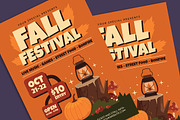 Fall Festival Flyer, a Flyer Template by Gumico Studio. (Thumbnail 3 of 3)