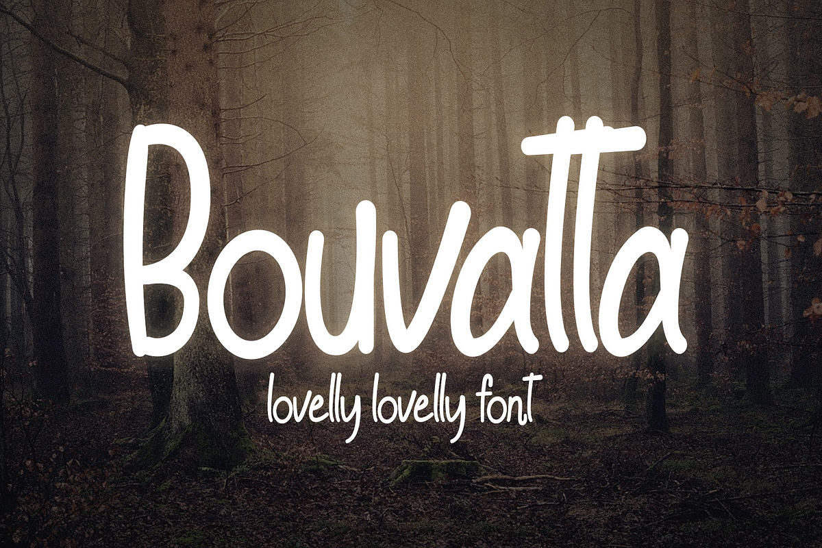 Bouvata - Lovely Font, a Symbol Font by ivan_artnivora (Photo 1 of 4)