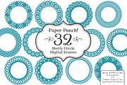 Vintage Lace Frames, an Illustration by Amanda Ilkov (Thumbnail 2 of 5)