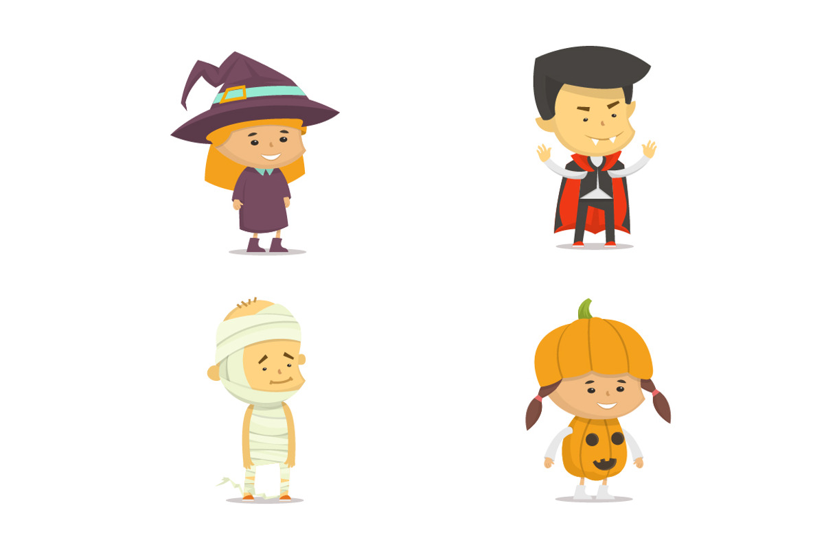 Characters for Halloween, a Person Illustration by I-RO (Photo 1 of 5)