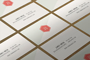 Retro/Vintage Style Business Card V1, a Business Card Template by PSD Storm (Thumbnail 5 of 5)