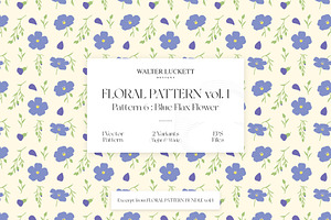 Floral Pattern vol. 1 - Pattern 6
