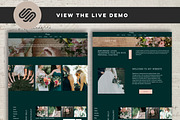 Squarespace photographer website, a Squarespace Template by Design House (Thumbnail 3 of 10)