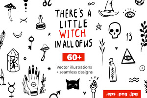 Doodle Witch - Magic Set & Patterns