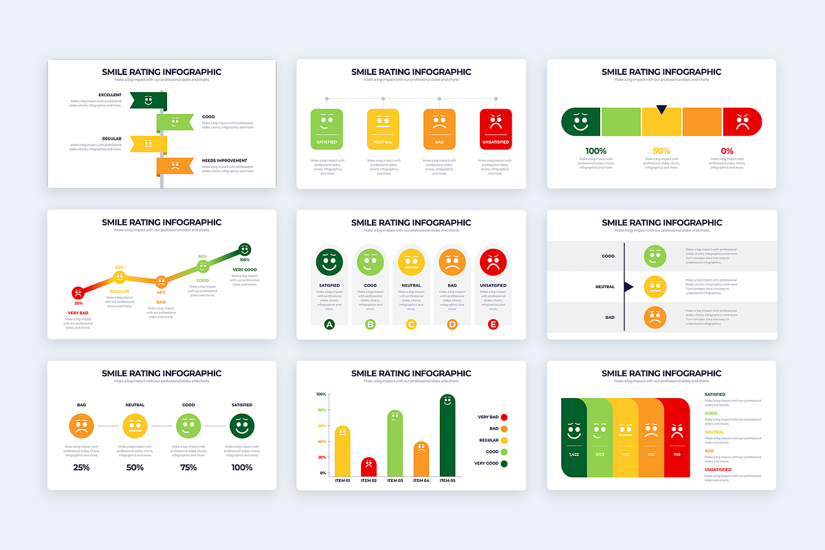Smile Rating Google Slides Templates, a Presentation Template by Slidesmash (Photo 2 of 4)