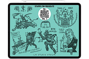 Bundle Prison&CriminalTattoos-Stamps, a Brush Add-On by LA Studio Sthlm (Thumbnail 5 of 13)
