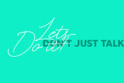 Ms. Jollie Signature, a Script Font by FadeLine Studio (Thumbnail 5 of 9)