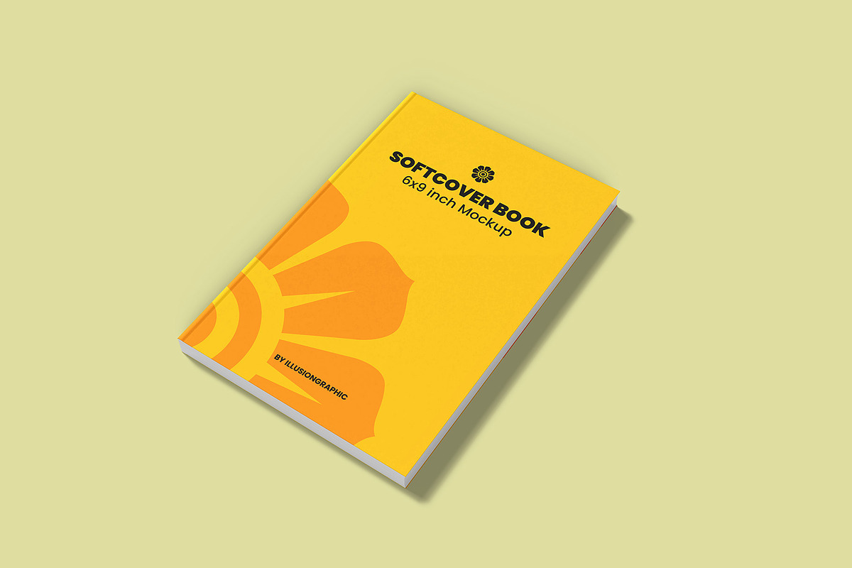 Softcover Book 6x9 inch Mockup, a Books & Magazine Mockup by Illusiongraphic (Photo 8 of 24)