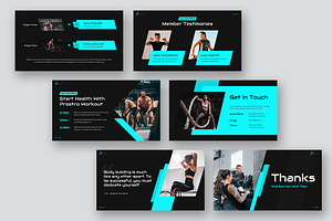 Prostro Workout Class Google Slides