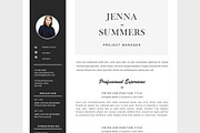 Resume Template / CV Template, a Resume Template by Resume21 (Thumbnail 4 of 5)