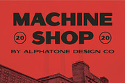 Machine Shop Bundle, a Font by Alphatone Design Co. (Thumbnail 6 of 10)